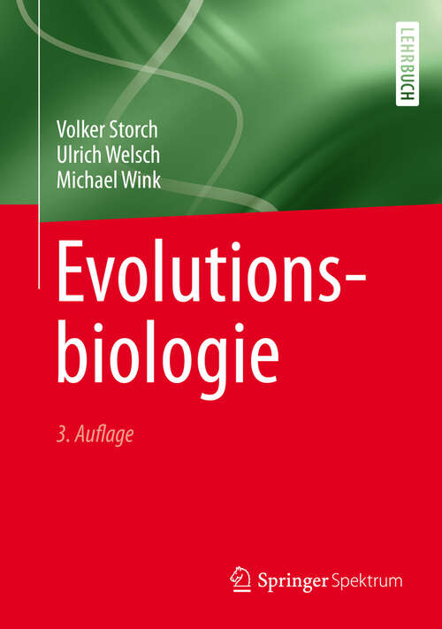 Book cover of Evolutionsbiologie