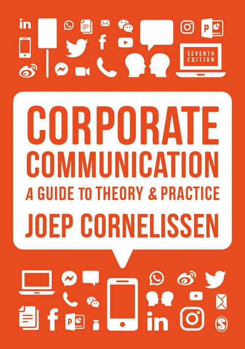 Book cover of Corporate Communication: A Guide to Theory and Practice (Seventh Edition)
