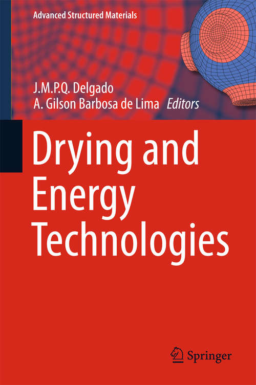 Book cover of Drying and Energy Technologies