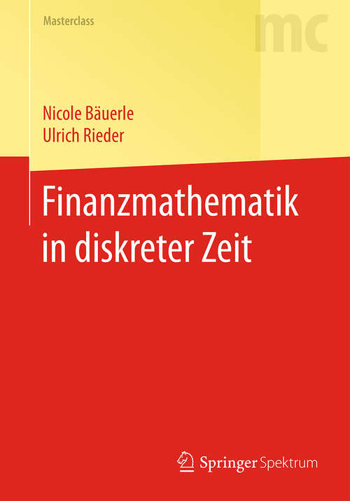 Book cover of Finanzmathematik in diskreter Zeit