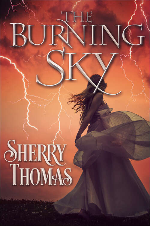 Book cover of The Burning Sky (The Elemental Trilogy #1)