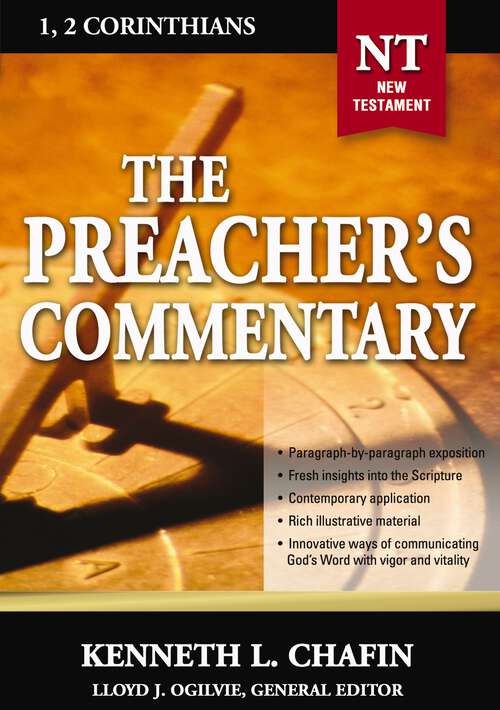 Book cover of 1,2 Corinthians (The Preacher's Commentary)