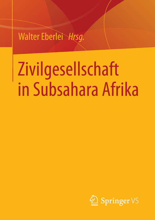 Book cover of Zivilgesellschaft in Subsahara Afrika