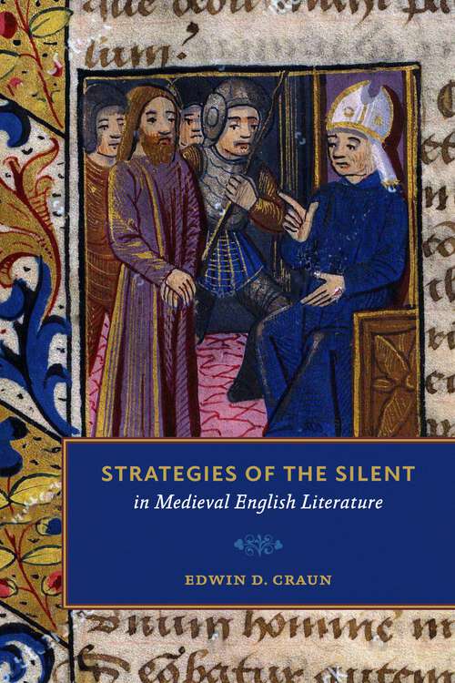 Book cover of Strategies of the Silent in Medieval English Literature