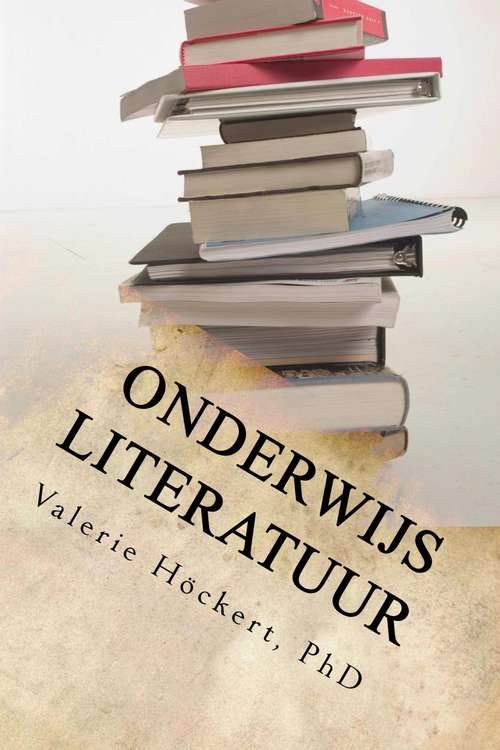 Book cover of onderwijs Literatuur
