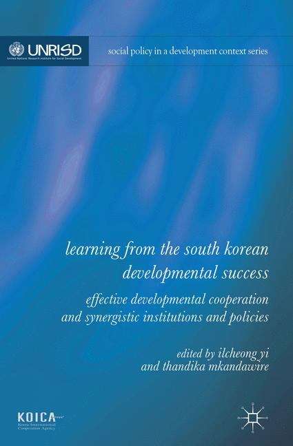 Book cover of Learning from the South Korean Developmental Success
