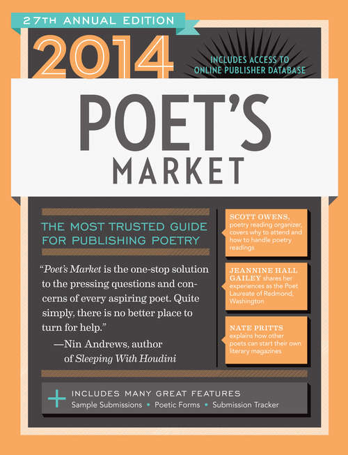 Book cover of 2014 Poet's Market (27) (Market Ser.)