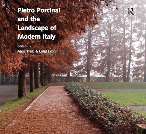 Book cover of Pietro Porcinai and the Landscape of Modern Italy