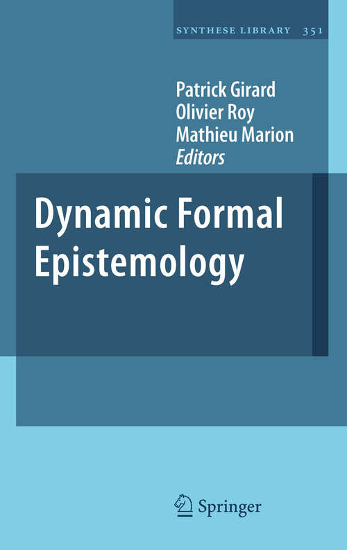 Cover image of Dynamic Formal Epistemology