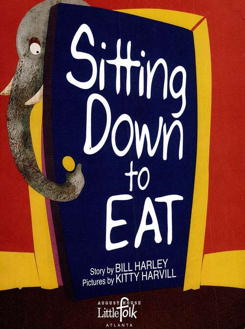 Book cover of Sitting Down to Eat picture book