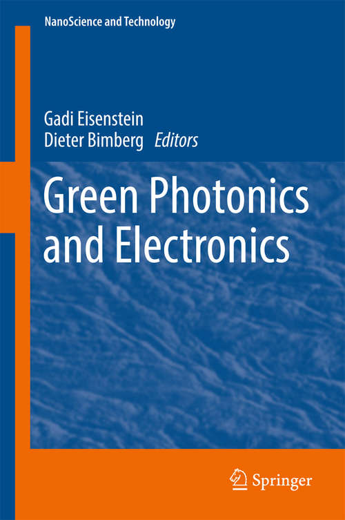 Book cover of Green Photonics and Electronics