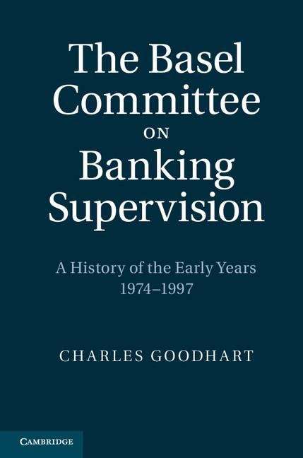 Book cover of The Basel Committee on Banking Supervision