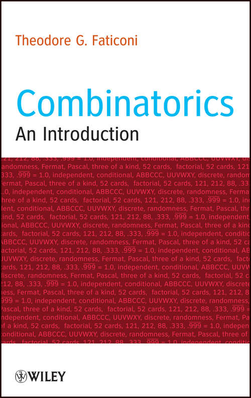Book cover of Combinatorics