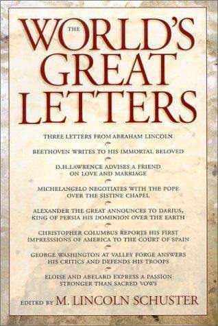 Book cover of The World's Great Letters