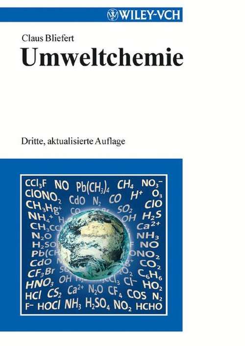 Book cover of Umweltchemie (3. Auflage)
