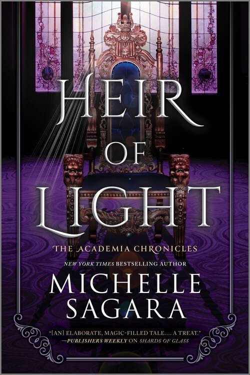 Book cover of Heir of Light: A Novel (Original) (The Academia Chronicles)