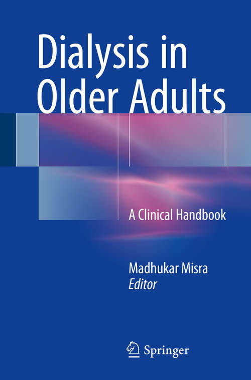Book cover of Dialysis in Older Adults