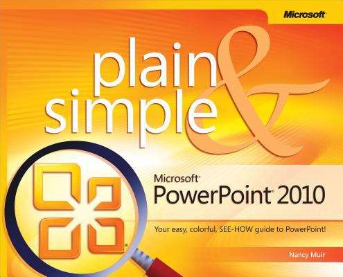 Book cover of Microsoft® PowerPoint® 2010 Plain & Simple