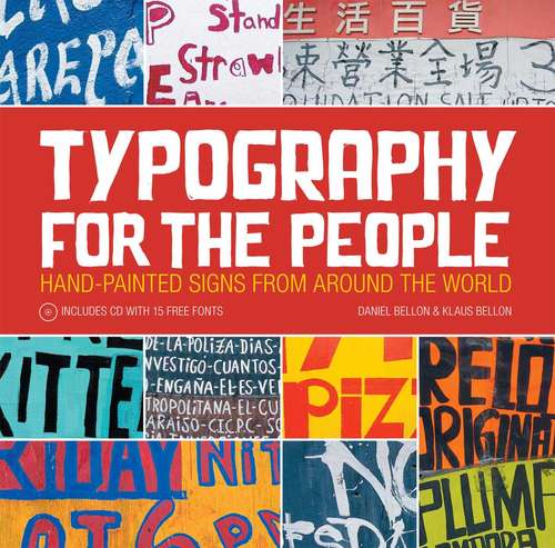 Book cover of Typography for the People
