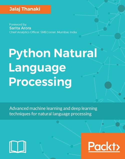 Book cover of Python Natural Language Processing