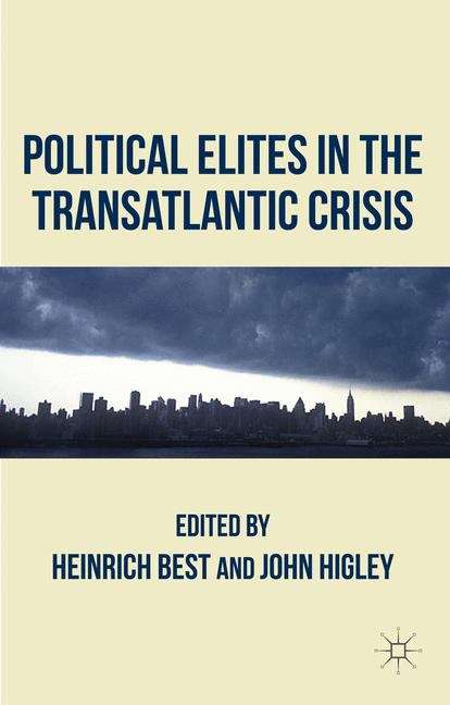 Book cover of Political Elites in the Transatlantic Crisis