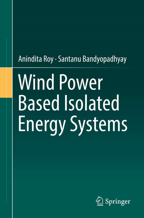 Book cover of Wind Power Based Isolated Energy Systems (1st ed. 2019)