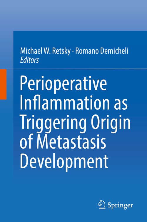 Book cover of Perioperative Inflammation as Triggering Origin of Metastasis Development