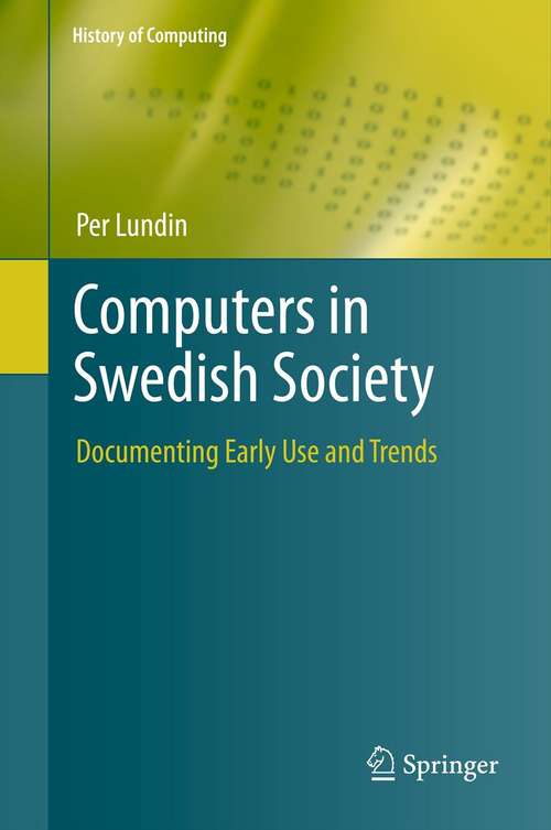 Book cover of Computers in Swedish Society