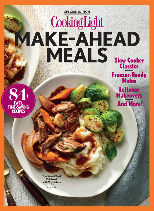 Book cover of COOKING LIGHT Make-Ahead Meals