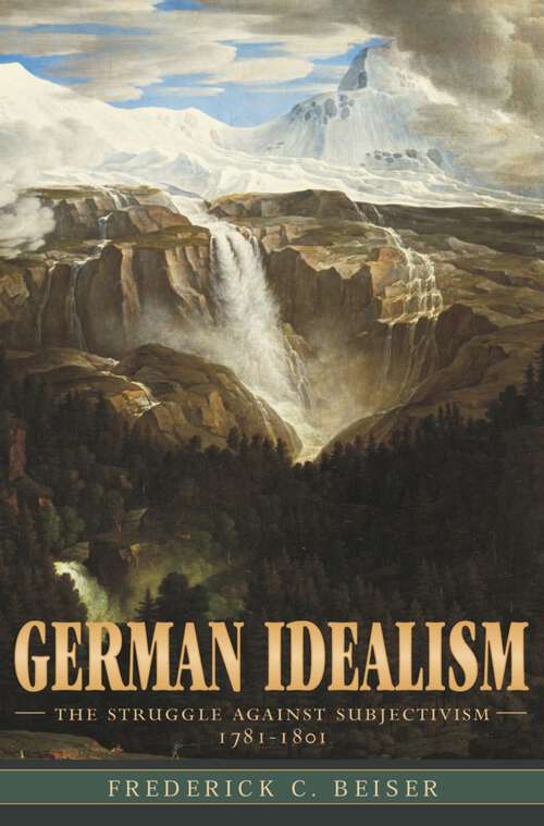 Book cover of German Idealism