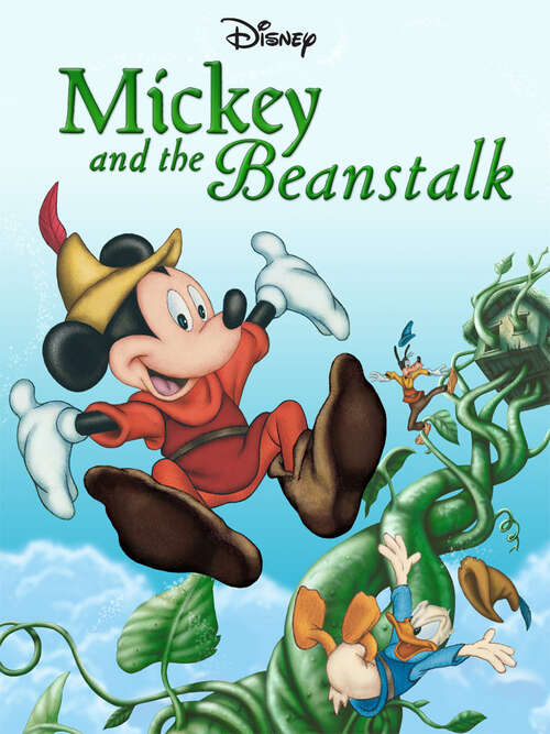 Book cover of Mickey and the Beanstalk