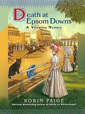 Book cover of Death at Epsom Downs (A Victorian Mystery #7)