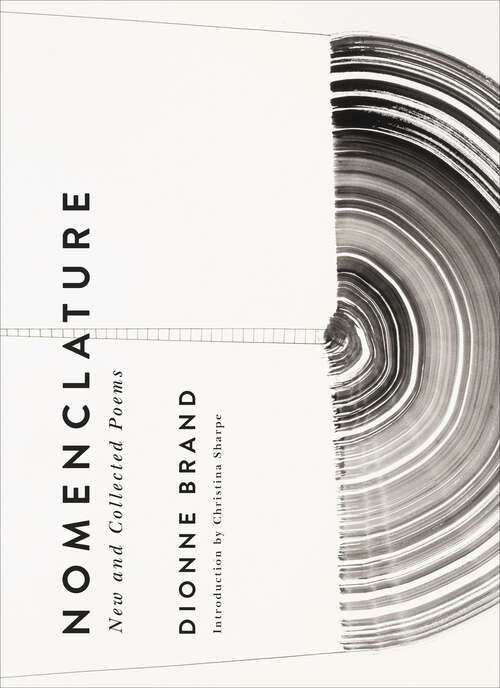Book cover of Nomenclature: New and Collected Poems