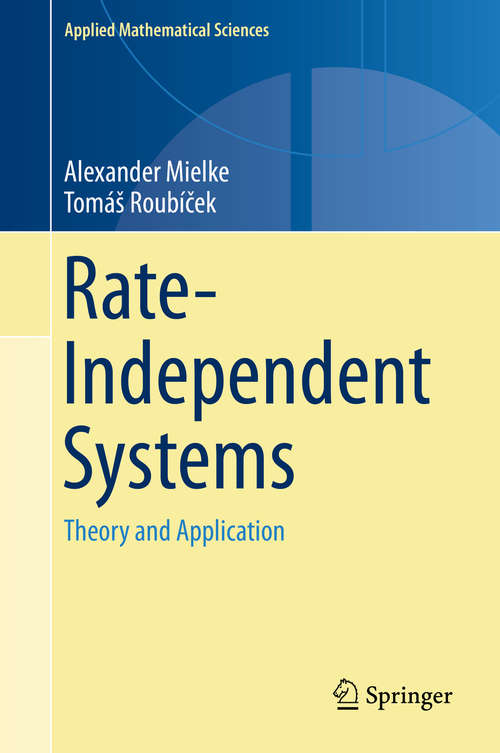 Book cover of Rate-Independent Systems