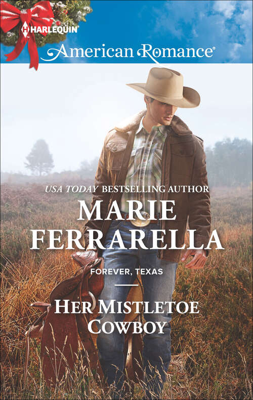 Book cover of Her Mistletoe Cowboy
