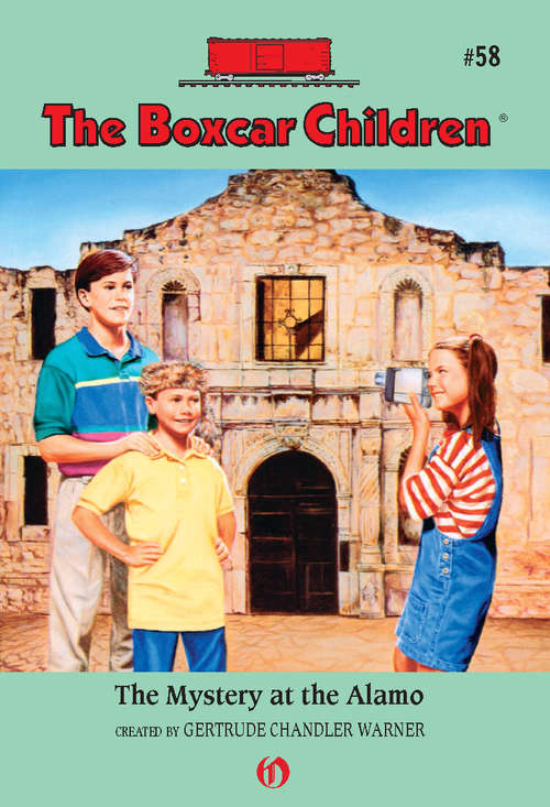 Book cover of The Mystery at the Alamo (Boxcar Children #58)