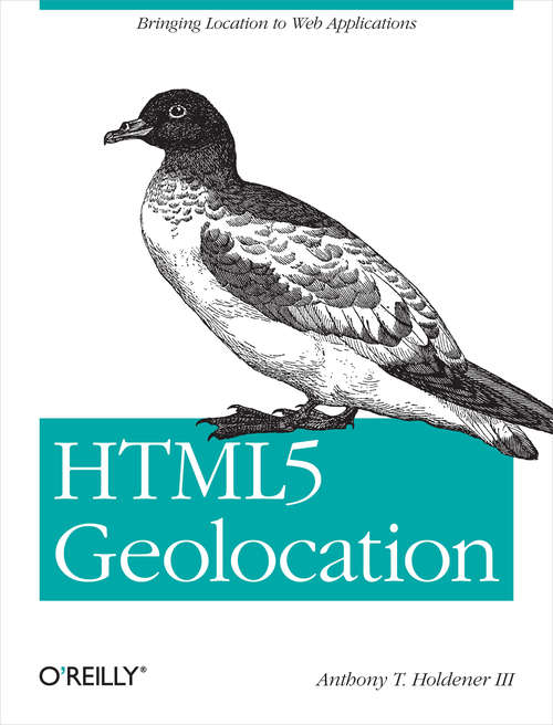 Book cover of HTML5 Geolocation