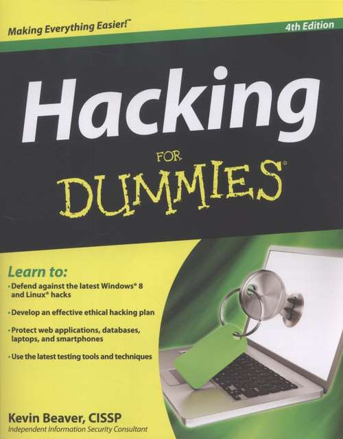 Book cover of Hacking for Dummies (4th Edition)
