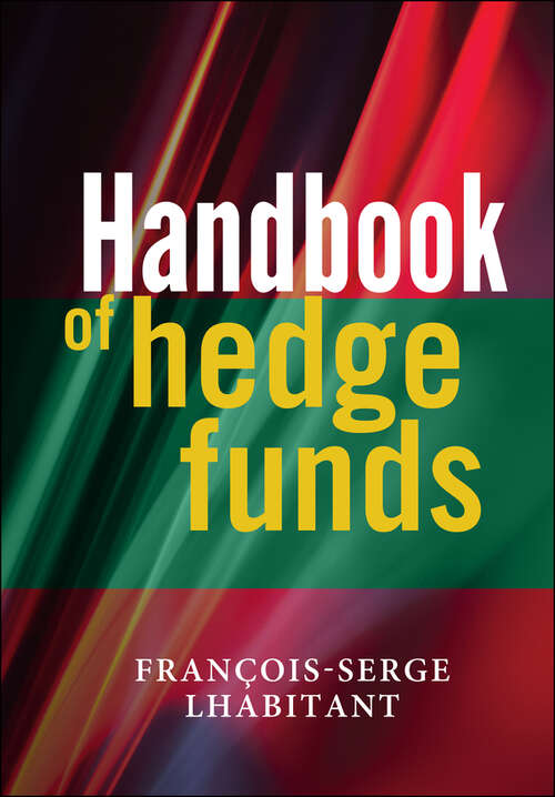 Book cover of Handbook of Hedge Funds