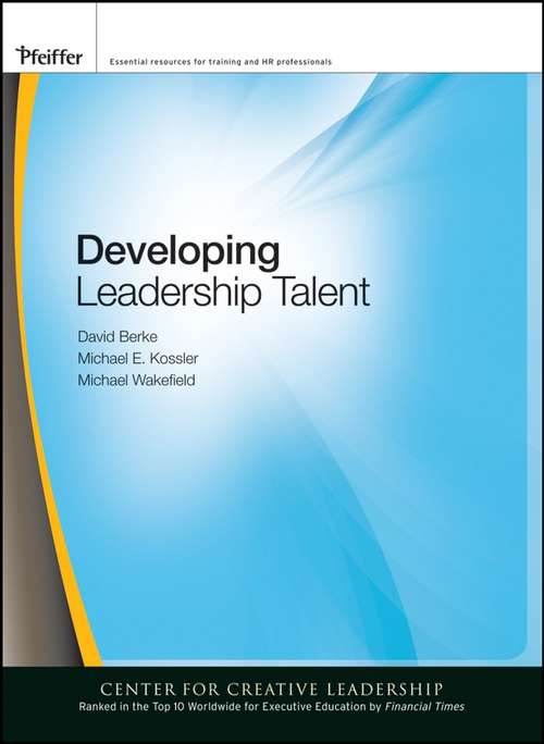 Developing Leadership Talent
