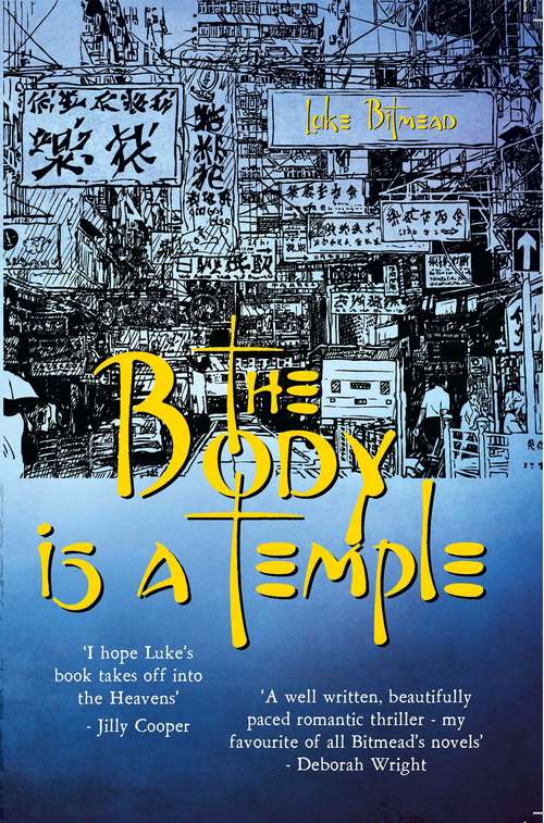 Book cover of The Body in a Temple: Shocking. Page-Turning. International Crime Thriller.