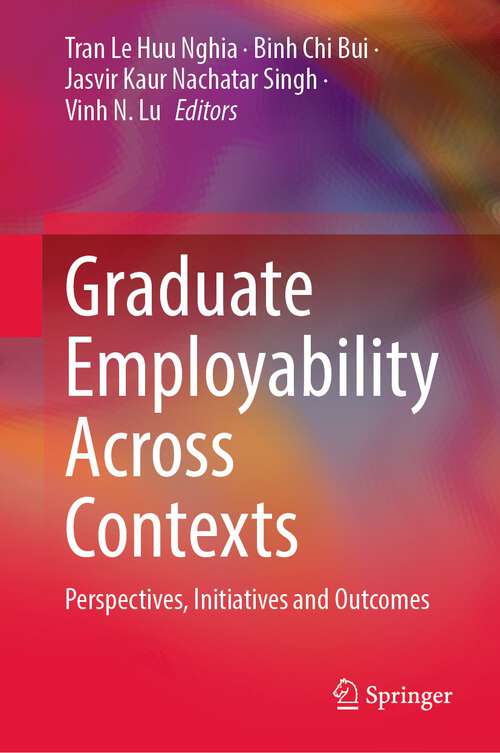 Graduate Employability Across Contexts: Perspectives, Initiatives and Outcomes