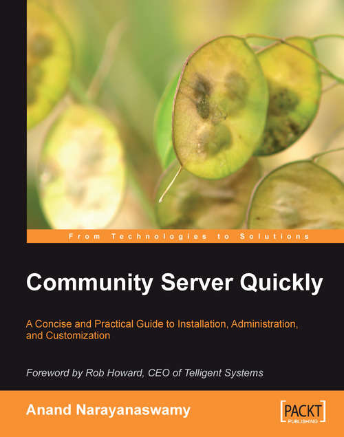 Book cover of Community Server Quickly