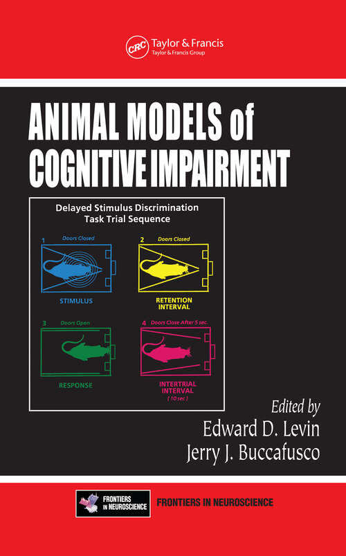 Book cover of Animal Models of Cognitive Impairment