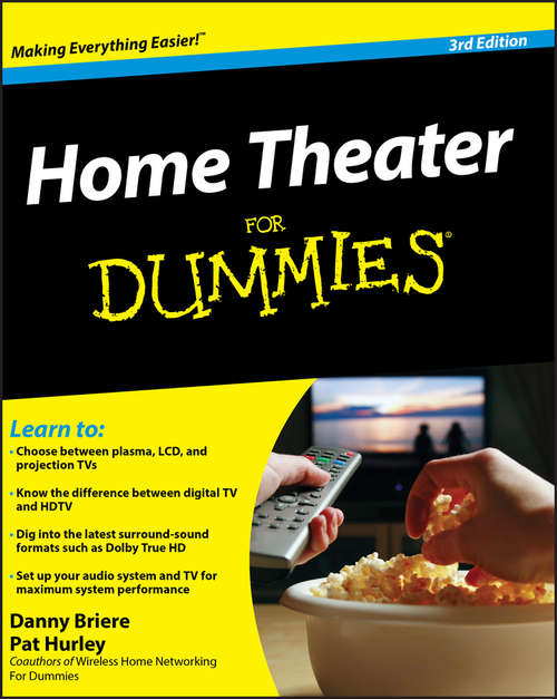 Book cover of Home Theater For Dummies
