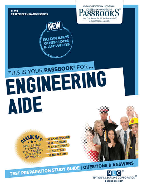 Book cover of Engineering Aide: Passbooks Study Guide (Career Examination Series)