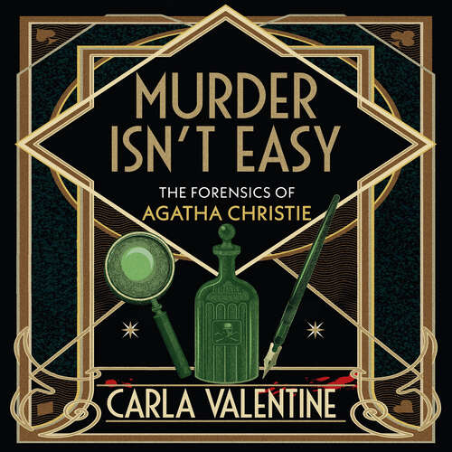 Book cover of Murder Isn't Easy: The Forensics of Agatha Christie
