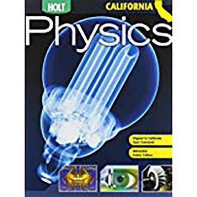 Book cover of Holt Physics: Online Student Edition 6 Year License (2)