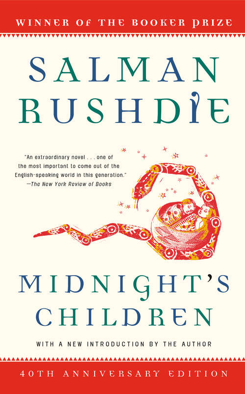 Book cover of Midnight's Children: A Novel (25) (Modern Library 100 Best Novels Ser.)