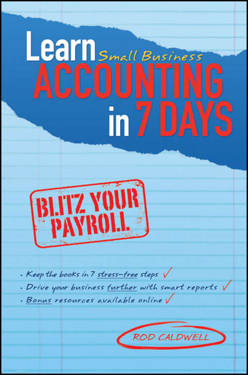 Book cover of Learn Small Business Accounting In 7 Days